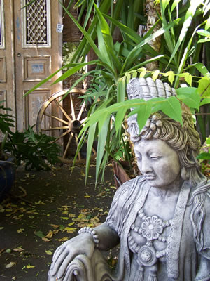 Buddha Statue in Garden